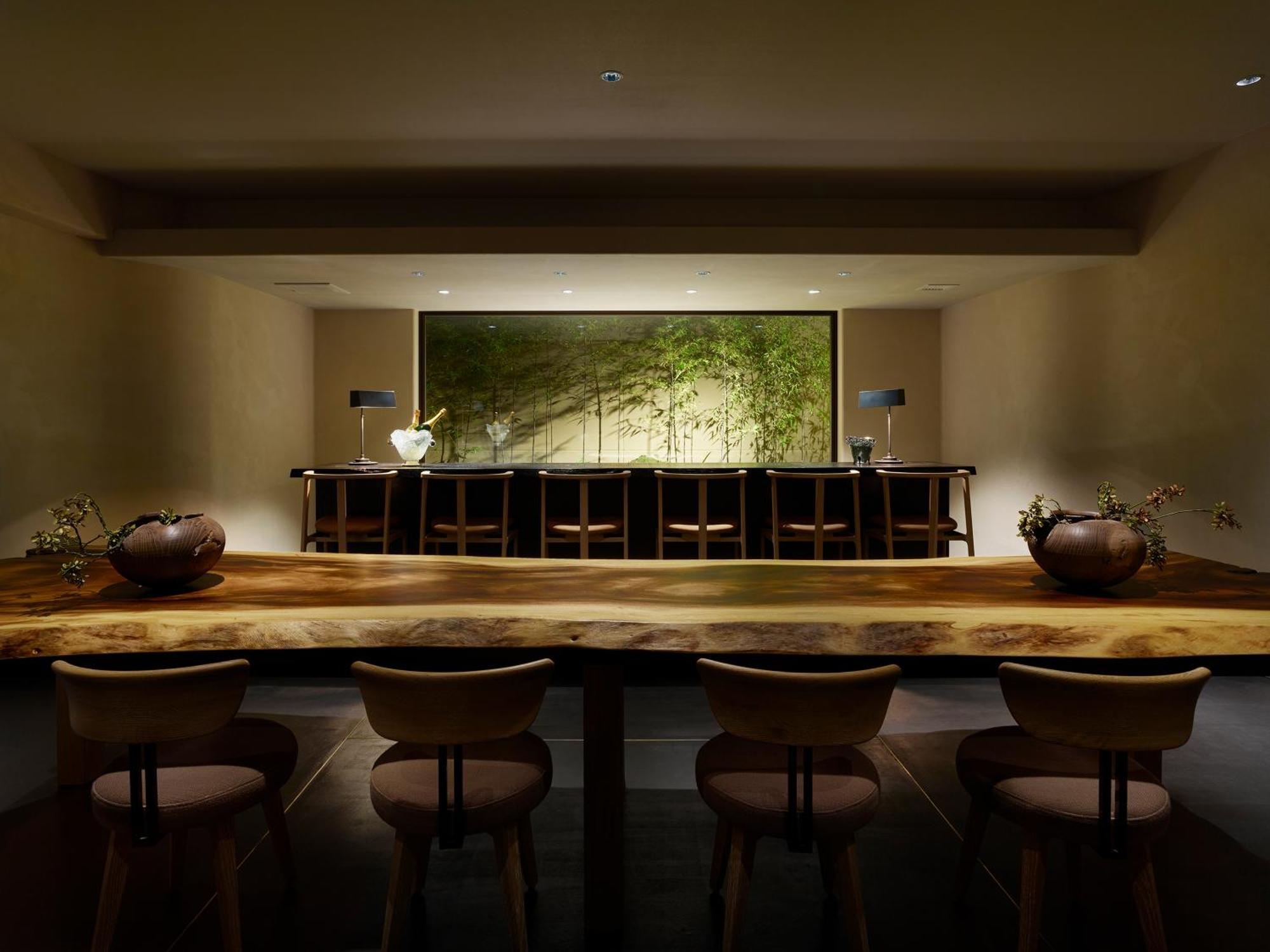 Hotel The Celestine Kyoto Gion Exteriér fotografie The bar at the hotel