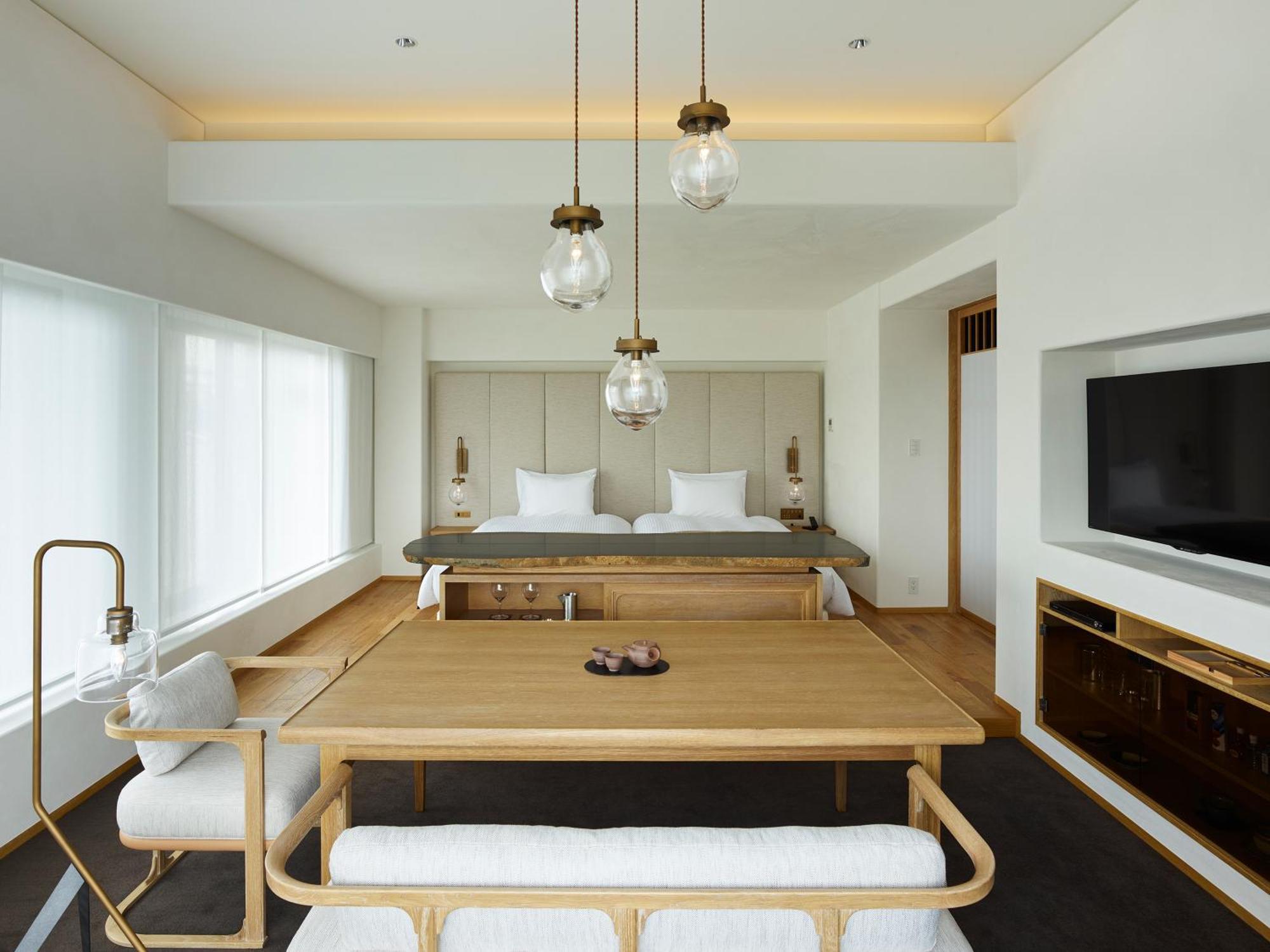 Hotel The Celestine Kyoto Gion Exteriér fotografie A suite at the hotel