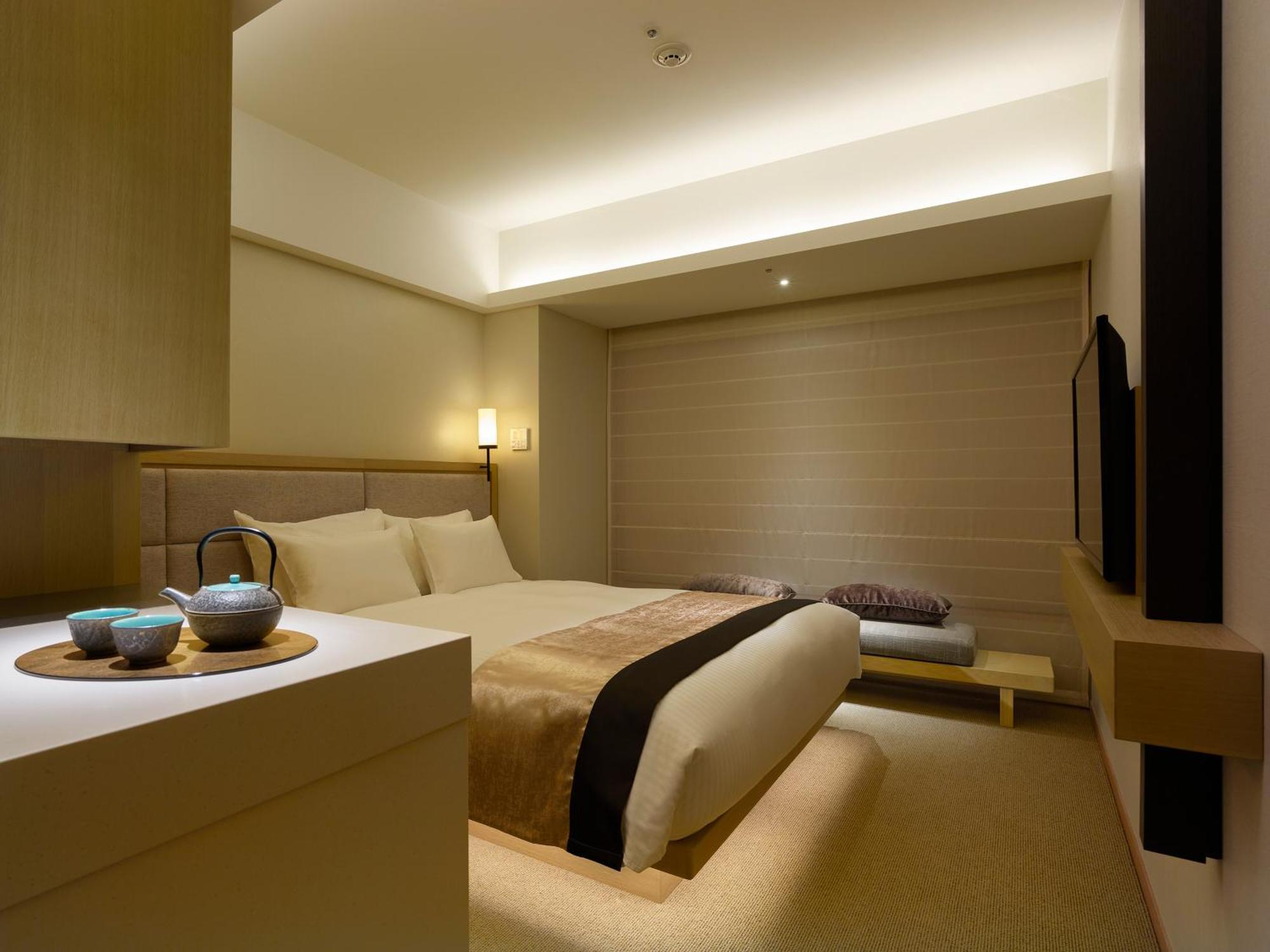 Hotel The Celestine Kyoto Gion Exteriér fotografie A room at the hotel